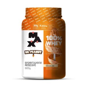 100% WHEY DR. PEANUT DOCE DE LEITE MAX