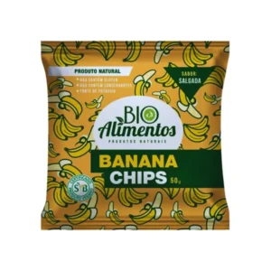 BANANA CHIPS SALGADA 50G