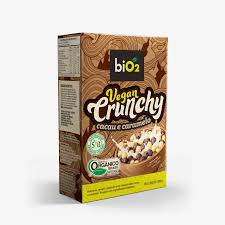 BIO2 VEGAN CRUNCHY CACAU E CARAMELO 200 G