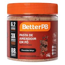 BETTERPB PASTA DE AMENDOIM EM PO CHOCOLATE BELGA 210G