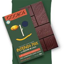 BARRA DE CHOCOLATE INTENSO 70% - 80G