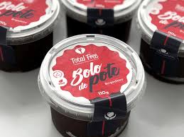BOLO DE POTE SABOR BRIGADEIRO 110G - 1UN - TOTAL FREE