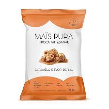 PIPOCA ARTESANAL MAIS PURA CARAMELO E FLOR-DE-SAL 100G