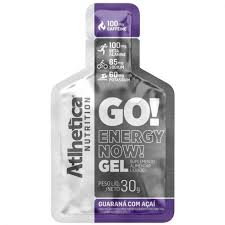 GO! ENERGY NOW GEL SACHES DE 30G GUARANA COM ACAI
