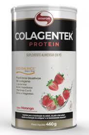 COLAGENTEK PROTEIN LATA 460G SABOR MORANGO