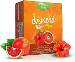 DESINCHA MORO (LARANJA E HIBISCO) 30 SACHES - 01 UNIDADE