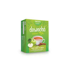 DESINCHA MACA VERDE COM CANELA 10 SACHES - 01 UNIDADE