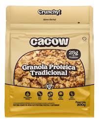 GRANOLA PROTEICA - TRADICIONAL - 200 GR - CACOW
