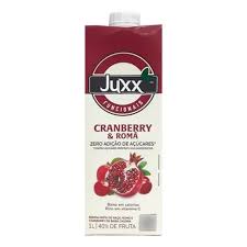JUXX SUCO ZERO CRANBERRY E ROMA