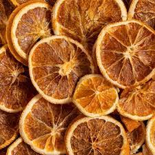 LARANJA DESIDRATADA EM FATIAS REDONDAS