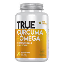 CURCUMA + OMEGA LIPOSSOMAL C/ 120 CAPS - TRUE SOURCE