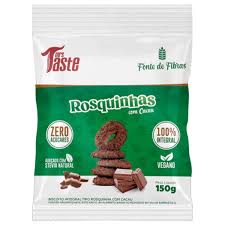 M TASTE ROSQUINHA COM CACAU VEG ZERO ACUC 150 GRS