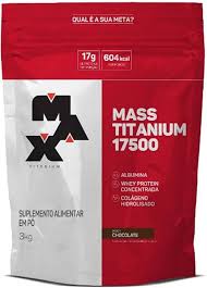 MASS TITANIUM REFIL 3KG BAUNILHA V02 MAX