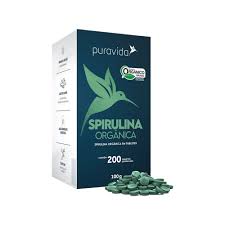 SPIRULINA ORGANICA V2 200 TBS PURA VIDA