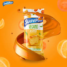 SUAVIPAN BOLINHO VEG ZERO 35G LARANJA