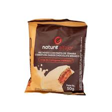 NAT FOOD ALFAJOR TAMARA COB CHOC BRANCO 50GR