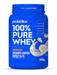 WHEY 100% 900G IOGURTE COM COCO PROBIOTICA