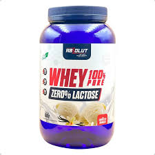 ABSOLUT - WHEY 100% ZERO LACTOSE - BAUNILHA - 900G (PTE)