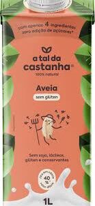 ALIMENTO BEBIDA A TAL DA CASTANHA AVEIA LONGA VIDA 1L