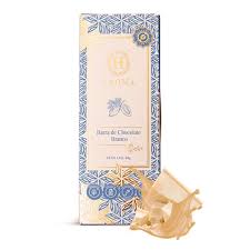 BARRA DE CHOC BRANCO HAOMA 80G