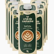 ALIMENTO A TAL DA CASTANHA BARISTA CAJU/AVEIA 12X1L